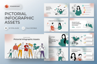 Pictorial Infographic PowerPoint Template